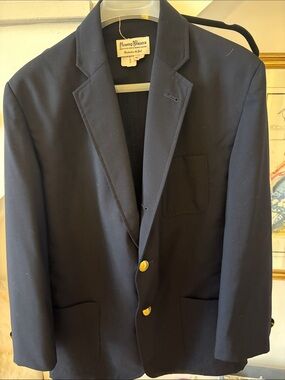 Rowing Blazer Navy jacket with Gold Buttons